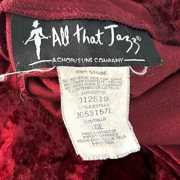 Vintage 90s Y2K Sexy Crushed Velvet Burgundy Dress Sleeveless Square Neck LARGE - Picture 9 of 11